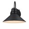 Westinghouse Fixture Wall Outdoor 60W Dusk to Dawn Watts Creek, Textured Black White Int 6120500 - alternate 6